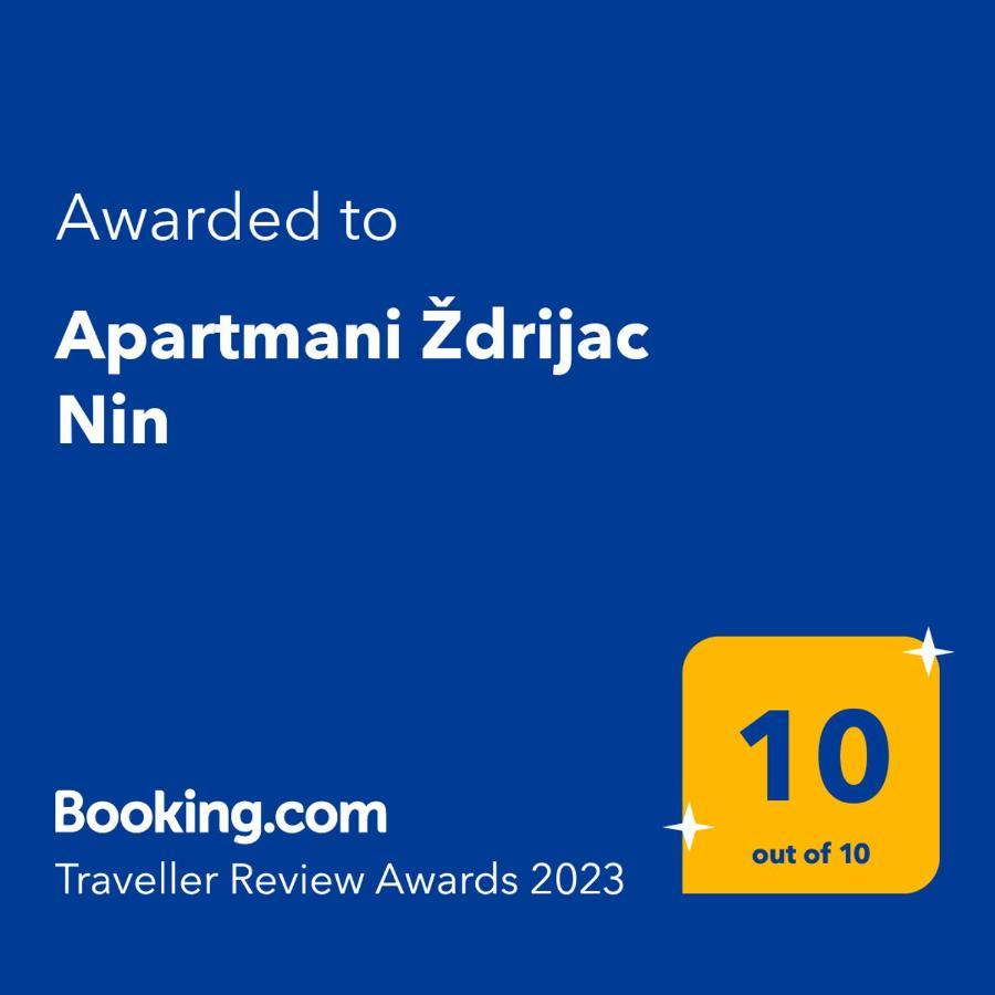 Apartmani Zdrijac Nin Exterior photo